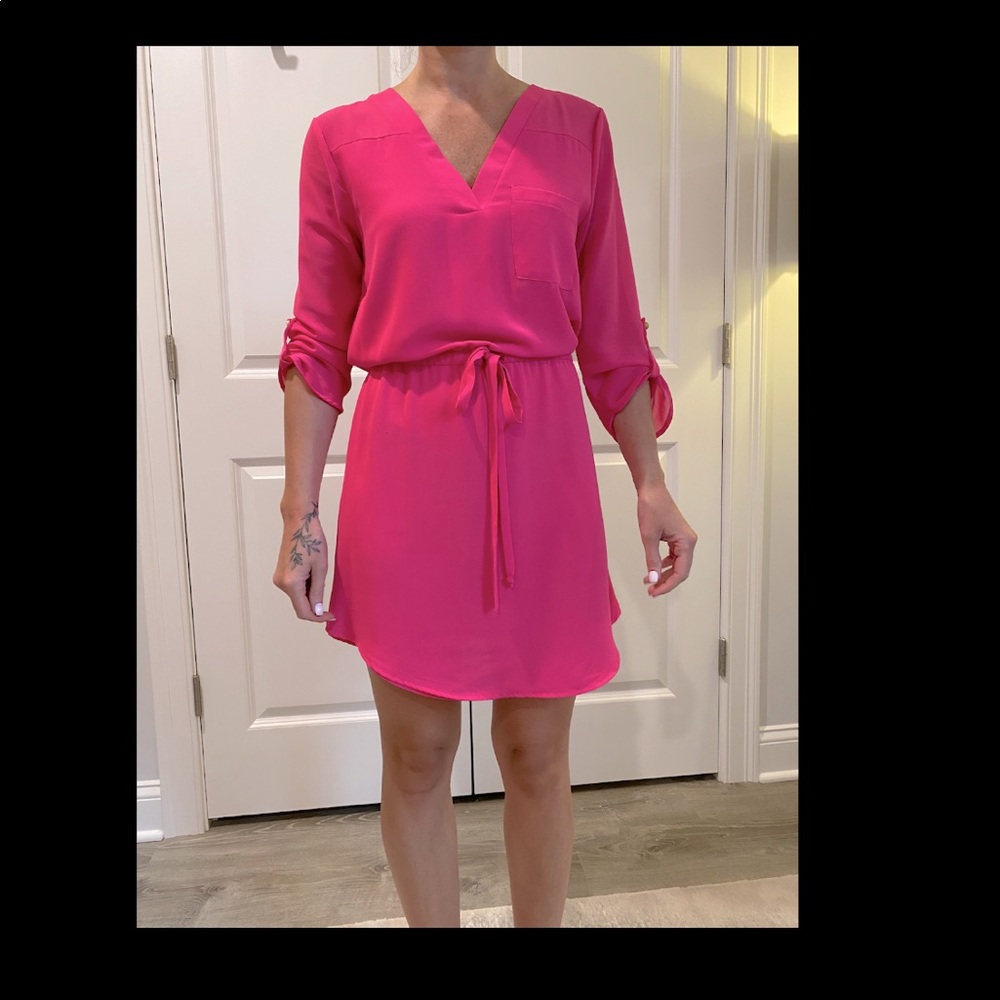 Pink dress
